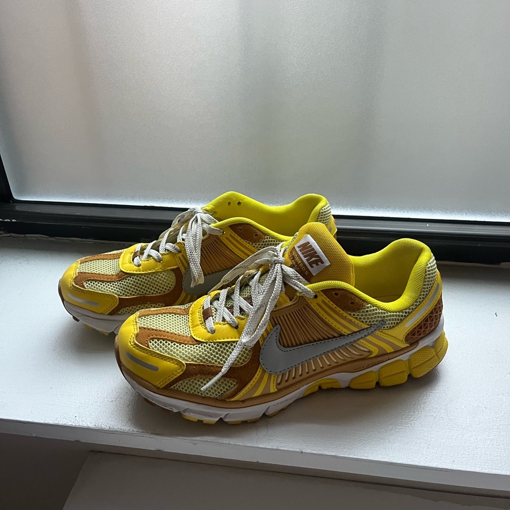 Nike Yellow and Brown Sneakers